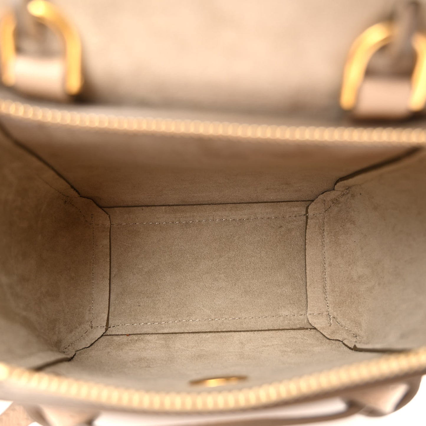 Grained Calfskin Pico Belt Bag Light Taupe