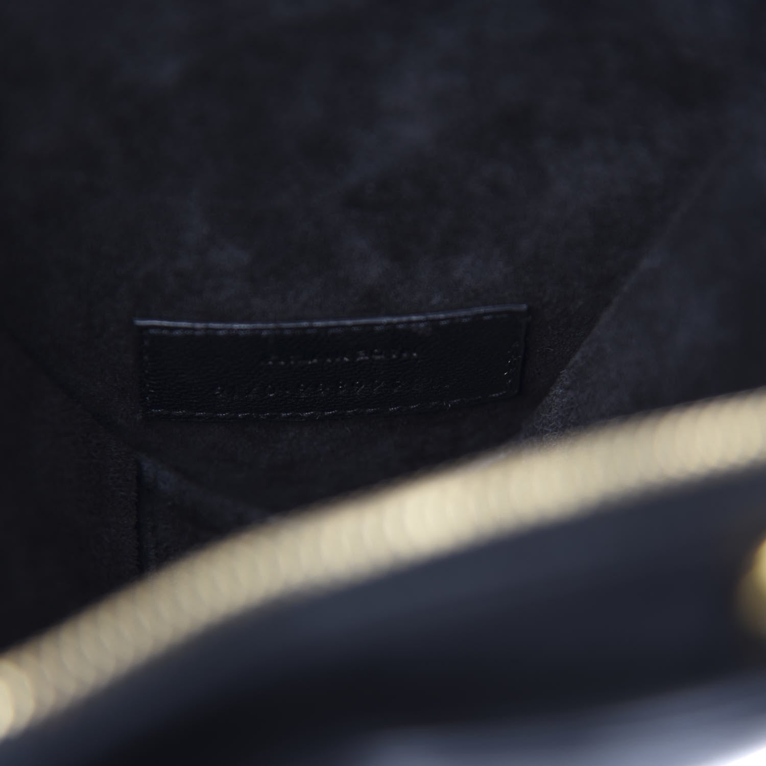 Saint Laurent Lambskin Love Heart Clutch Black 7 of 8