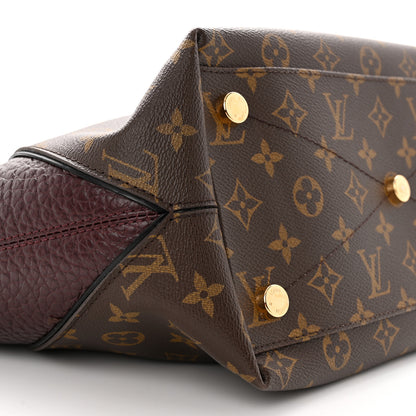 Louis Vuitton Ostrich Lizard Majestueux Tote MM Bordeaux 8 of 18