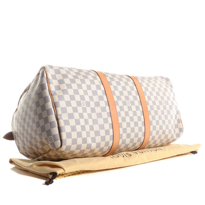 Louis Vuitton Damier Azur Keepall 50 4 of 7