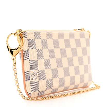 Louis Vuitton Damier Azur Pochette Milla MM 3 of 11