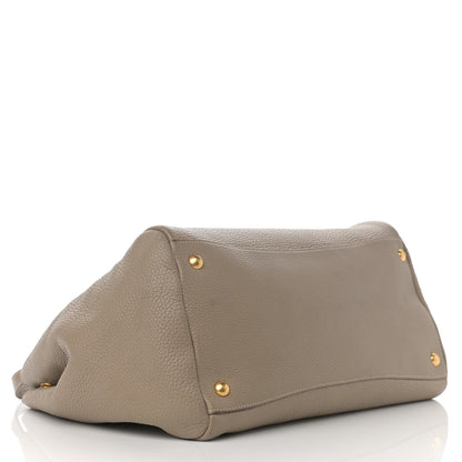 Prada Vitello Daino Tote Visone 4 of 13