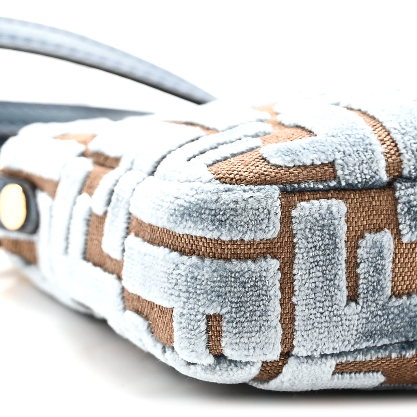 Velvet Jacquard FF Baguette Pouch Anice