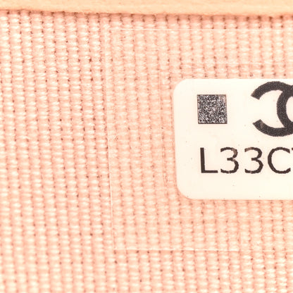 Chanel Caviar Quilted Compact Flap Wallet Light Beige 8 of 8