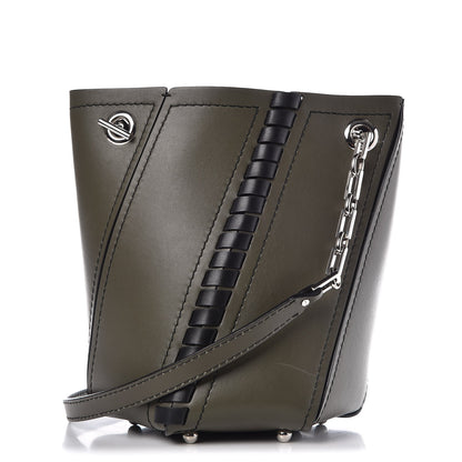 Proenza Schouler Smooth Calfskin Mini Hex Bucket Bag Cypress 1 of 6