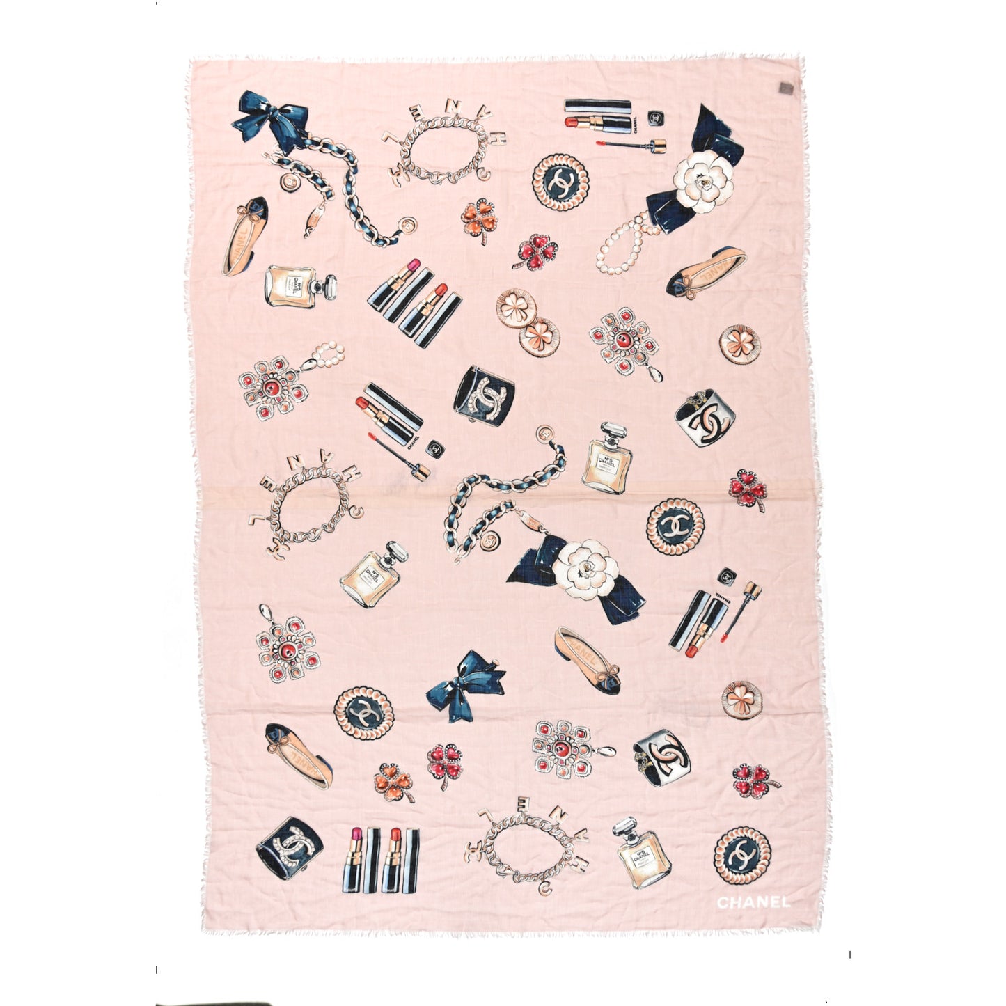 Cashmere Icons Shawl Pink