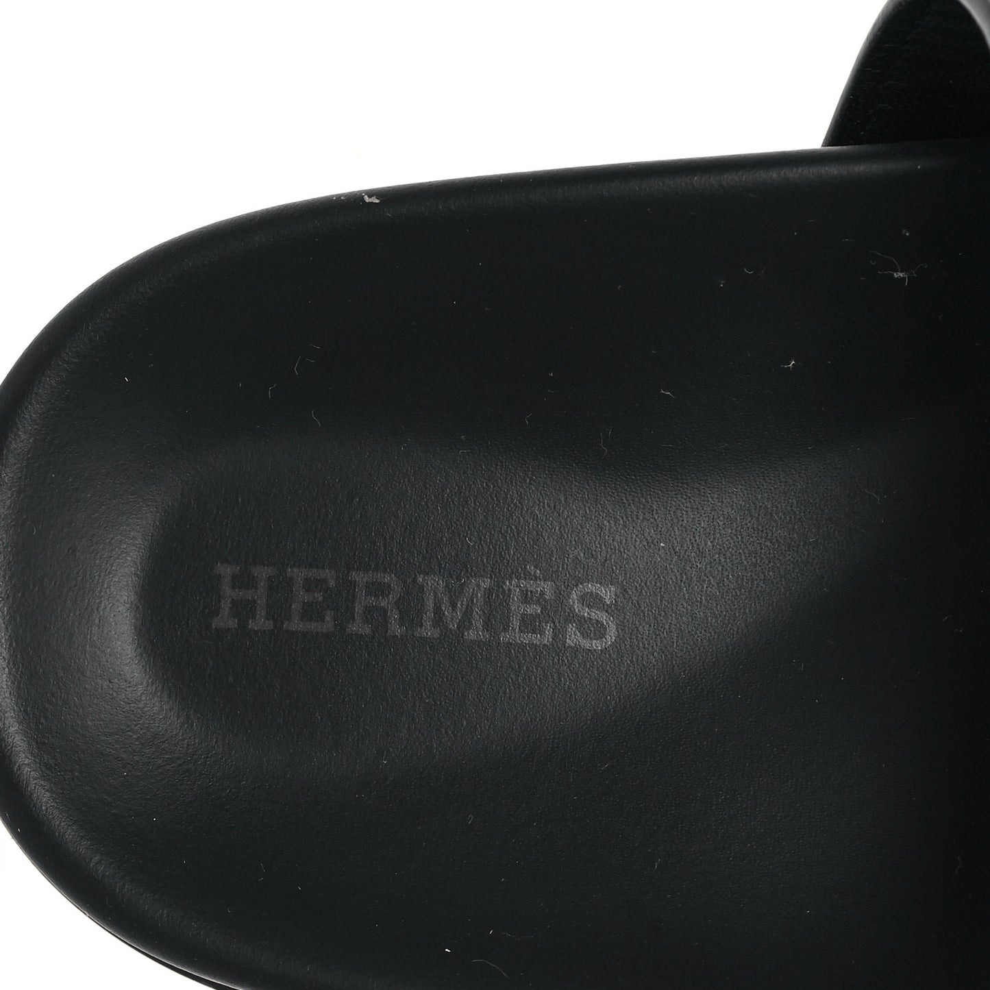 Calfskin Womens Chypre Sandals 36.5 Black