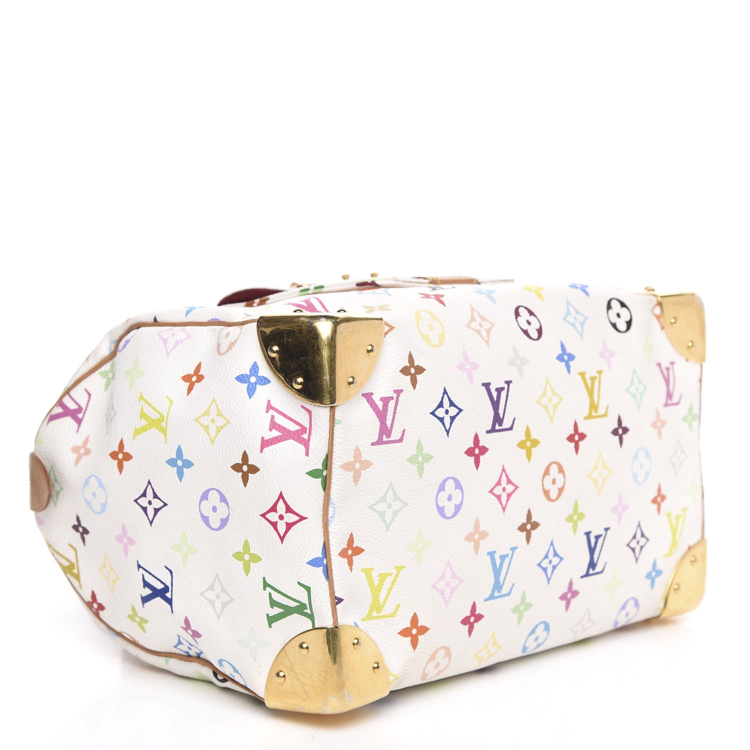 Louis Vuitton Monogram Multicolor Speedy 30 White 4 of 11