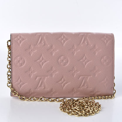 Louis Vuitton Empreinte Vavin Chain Wallet Rose Poudre 2 of 9