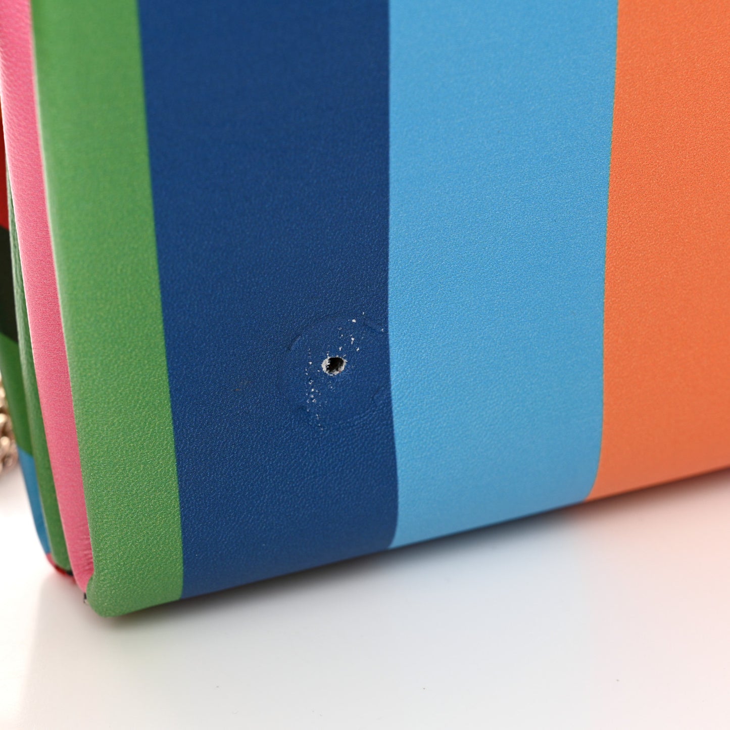 Vitello 1973 Va Va Voom Chain Shoulder Bag Multicolor