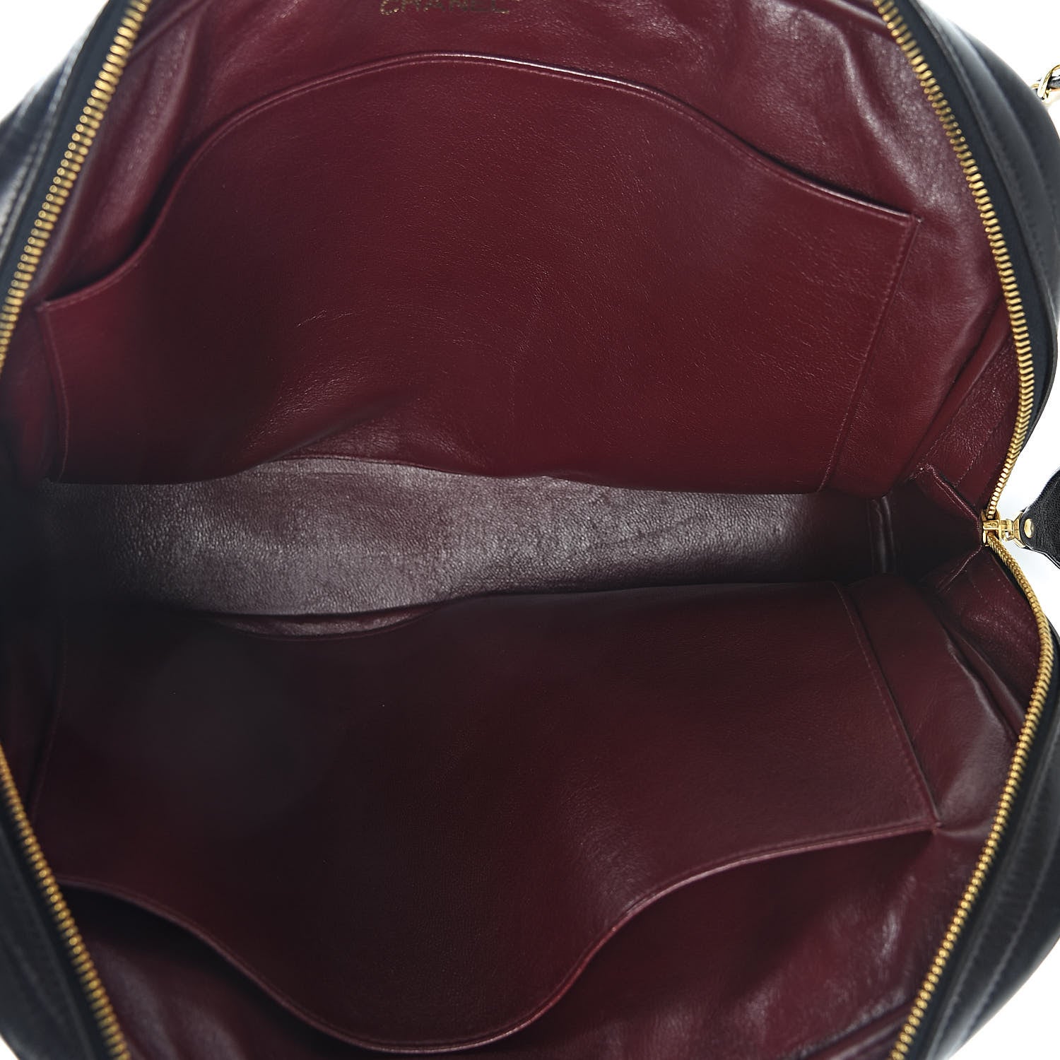 Chanel Lambskin Quilted Shoulder Bag Black 5 of 12