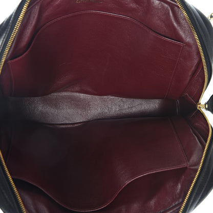 Chanel Lambskin Quilted Shoulder Bag Black 5 of 12