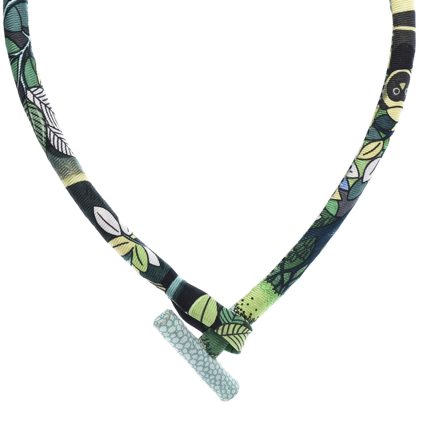 Silk Collier En Soie Petit H Necklace