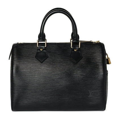 Louis Vuitton Epi Speedy 25 Black 1 of 9