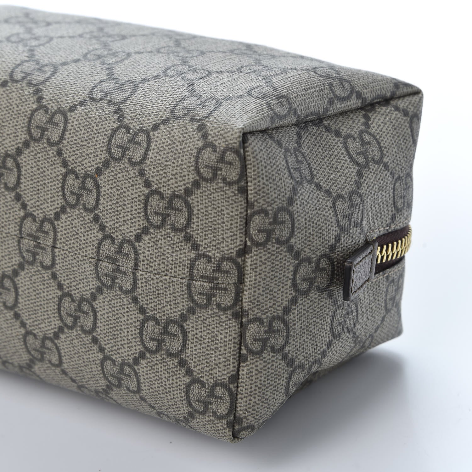 Gucci Soft GG Supreme Monogram Calfskin Medium Ophidia Cosmetic Case Beige Ebony New Acero 6 of 9