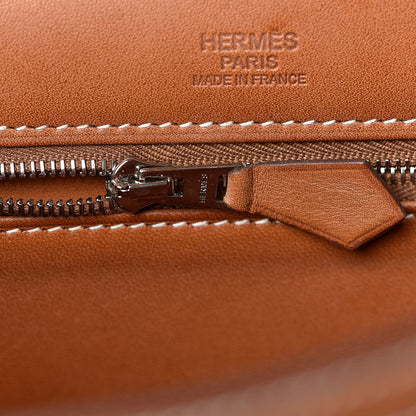 Hermes Barenia Grizzly Au Galop Kelly Retourne 32 Fauve 12 of 41