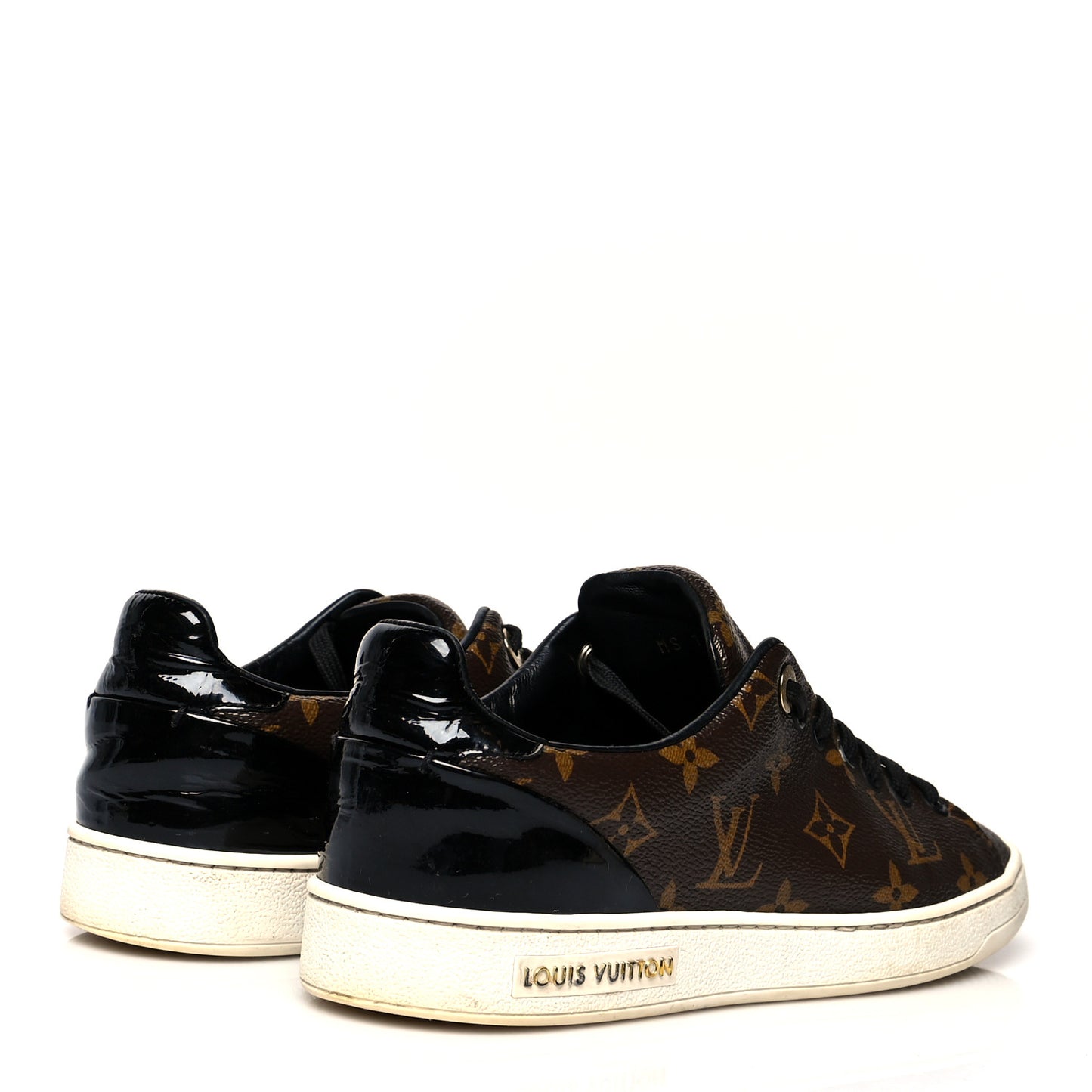 Patent Monogram Frontrow Sneakers 38