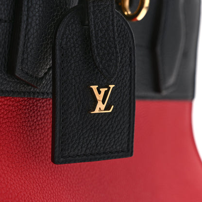 Louis Vuitton Taurillon City Steamer PM Black Rouge 12 of 13