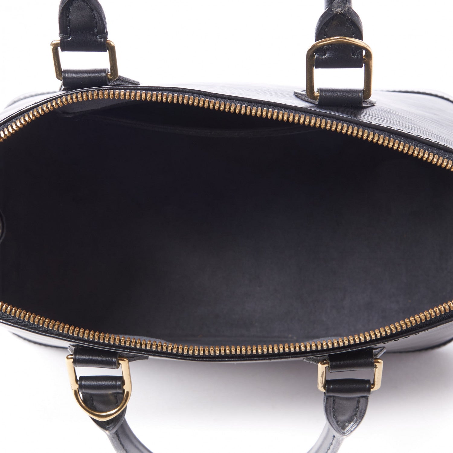 Louis Vuitton Epi Alma PM Black 4 of 8