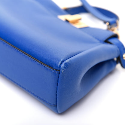 Fendi Nappa Micro Peekaboo Iconic Satchel Bluette 20 of 24