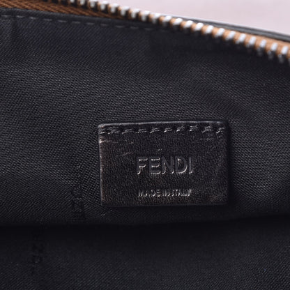Fendi Vitello Century Lined Monster Eyes Pouch Moka Multicolor 6 of 8
