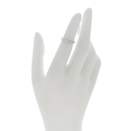 Tiffany Platinum Diamond .18ct Solitaire Engagement Ring 45 3.25 2 of 5