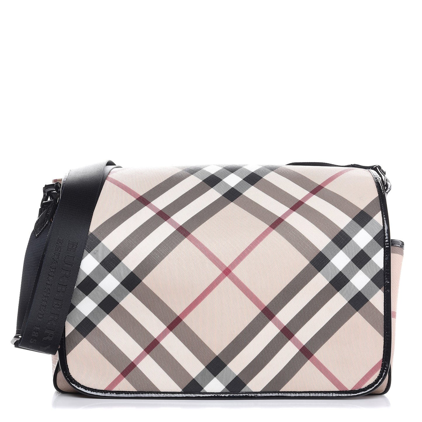 Nova Check Diaper Messenger Bag