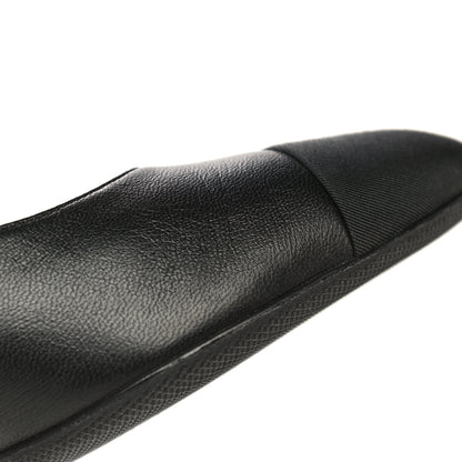 Chanel Lambskin Grosgrain Cap Toe Egyptian Amulet CC Pumps 40.5 Black 20 of 21