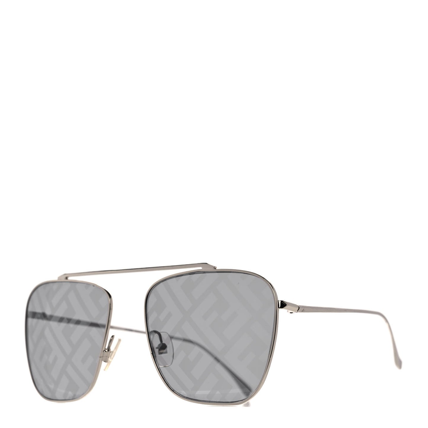 Metal Aviator Sunglasses FF0406/S Silver