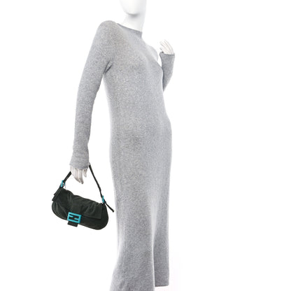 Fendi Jersey Baguette Green 2 of 9