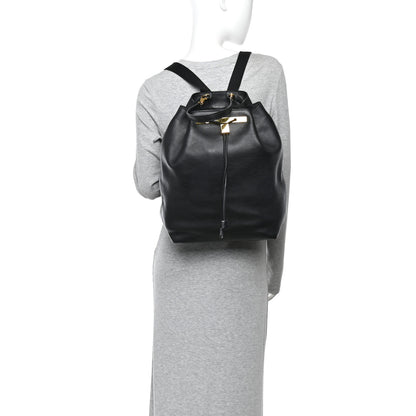 The Row Grained Calfskin Backpack 11 Black 2 of 11