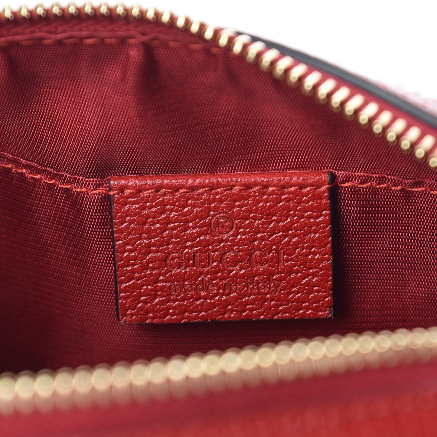 Canvas Sylvie Stripe Logo Cosmetic Case Mystic White Hibiscus Red Maritime