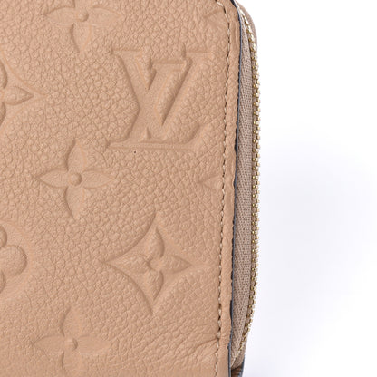 Louis Vuitton Empreinte Zippy Wallet Dune 8 of 8