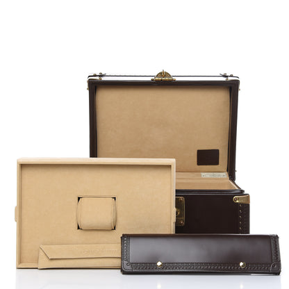 Louis Vuitton Calfskin Jewelry Trunk Brown 6 of 12