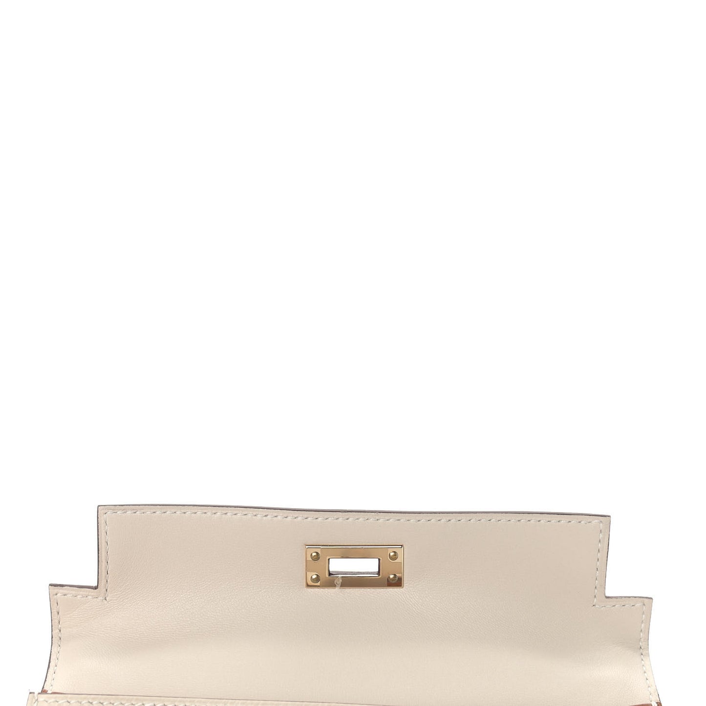Epsom Mini Horseshoe Kelly Sellier 20 Craie Sesame