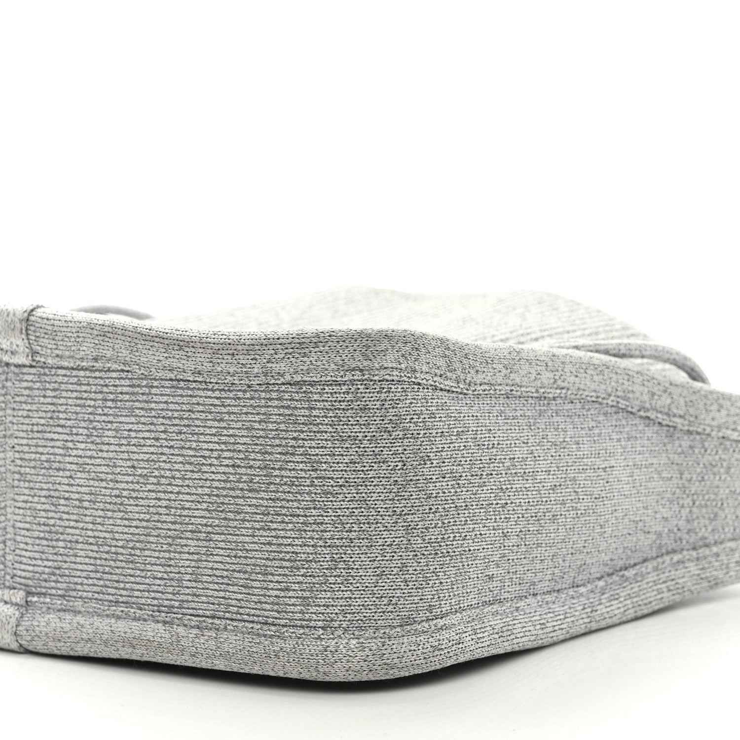 Alexander Wang Metallic Ribbed Knit Small Ryan Bag Silver 9 of 10