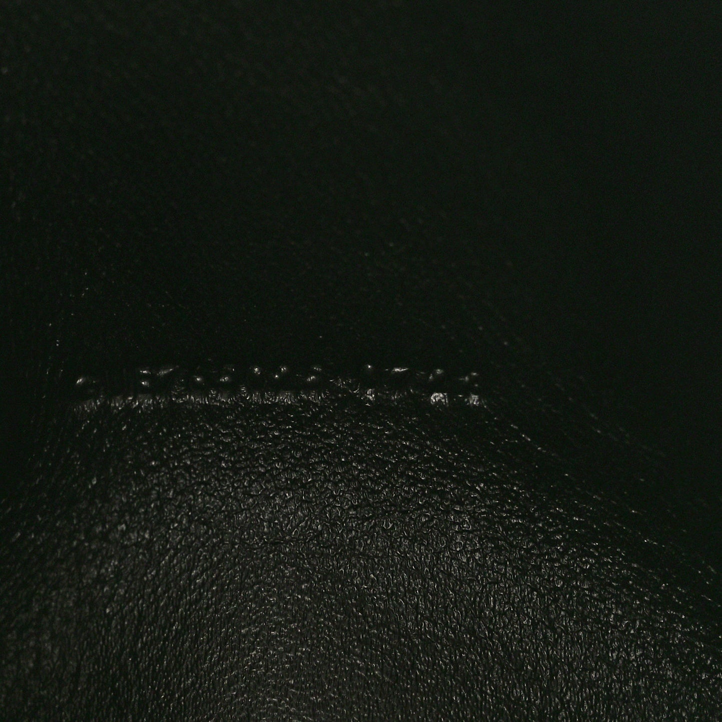 Lambskin Small Calypso Pouch Black