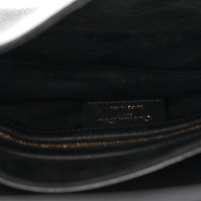 Christian Dior Grained Calfskin Saddle Bag Black 5 of 10
