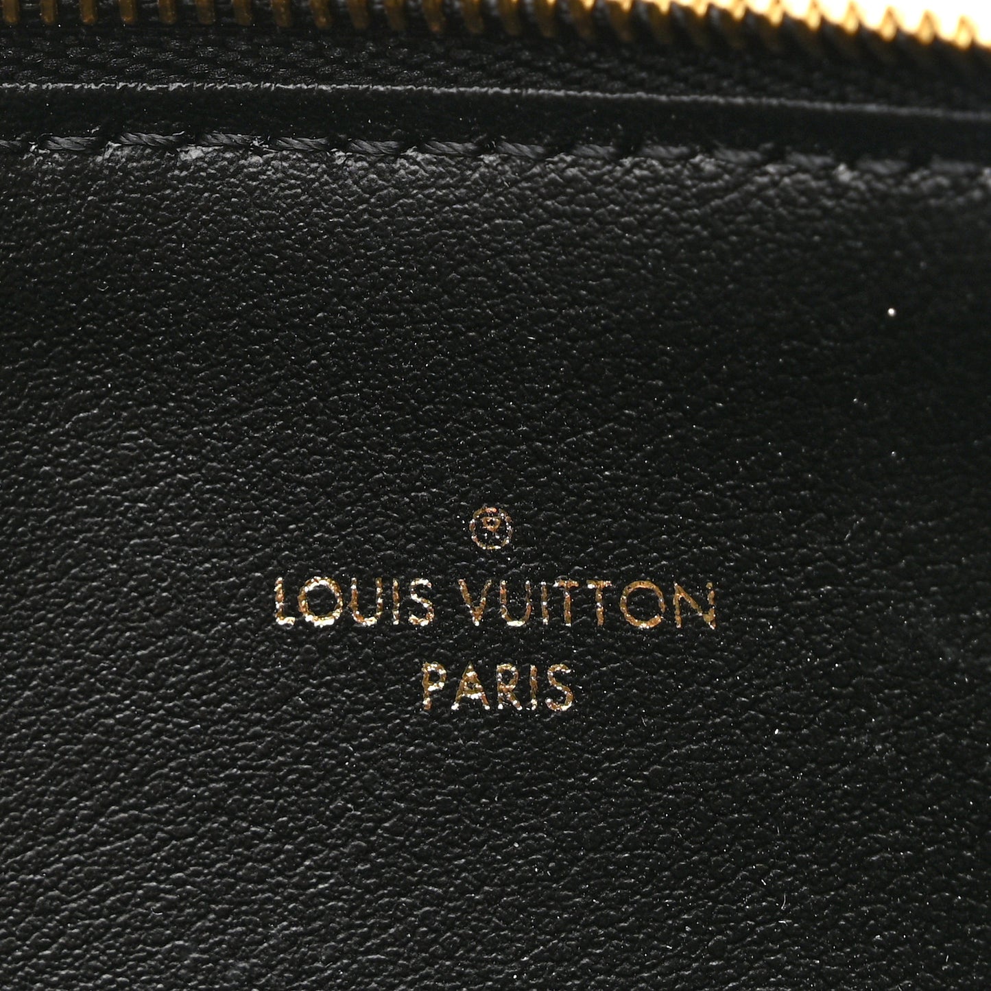 Empreinte Felicie Chain Wallet Zippered Insert Black