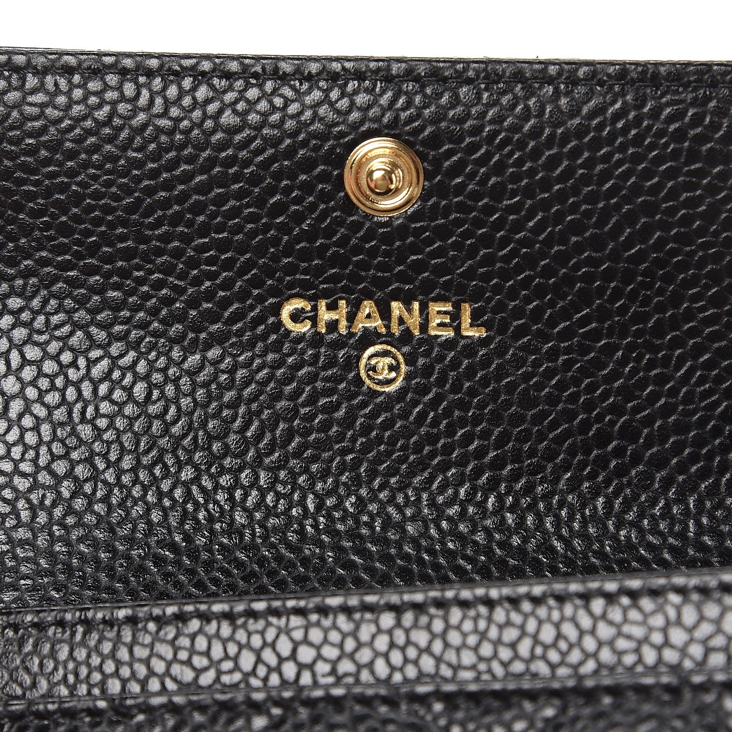 Chanel Caviar Quilted Flap Card Holder Black 6 of 9