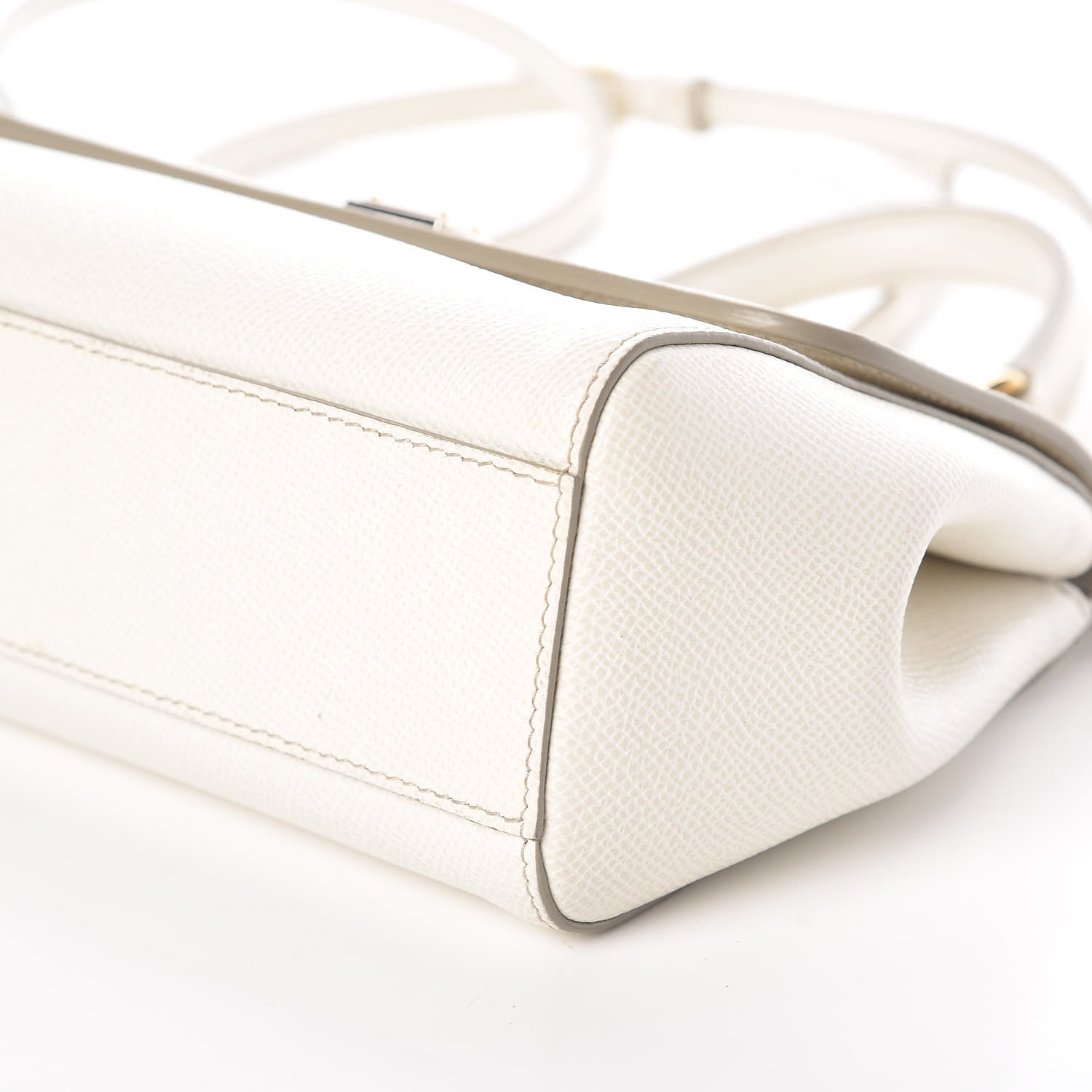 Dolce & Gabbana Dauphine Small Miss Sicily Satchel White 6 of 8