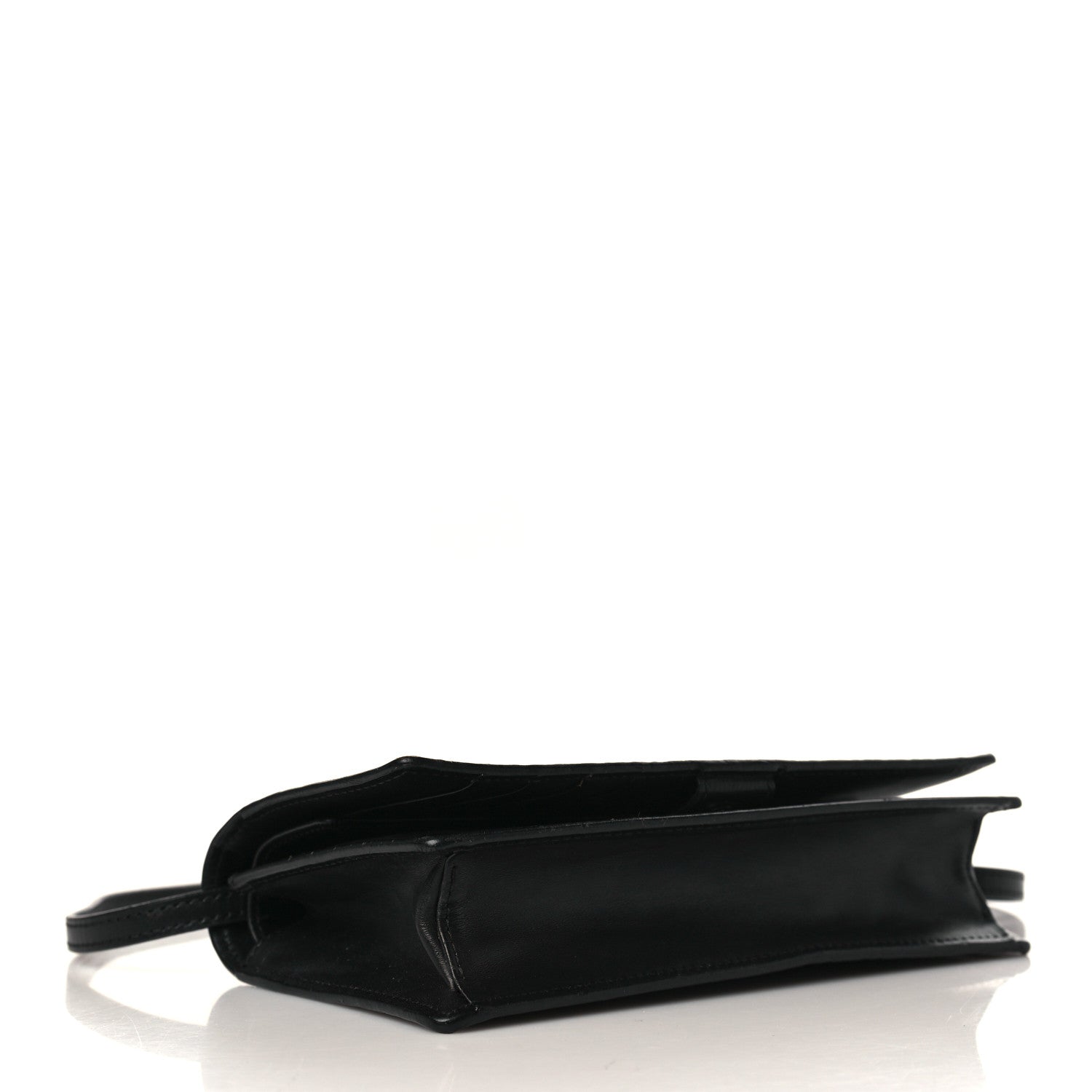MCM Visetos Chain Wallet Crossbody Black 4 of 14