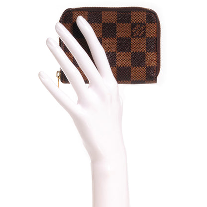 Louis Vuitton Damier Ebene Zippy Coin Purse 2 of 7