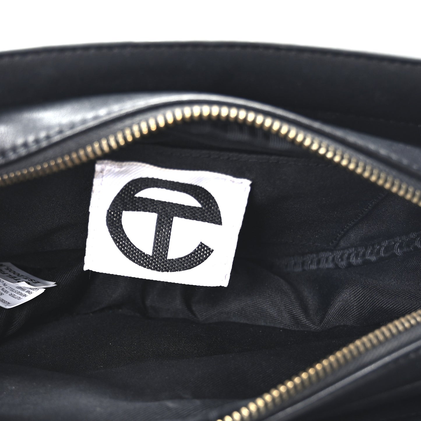 Vegan Leather Major Circle Bag Black