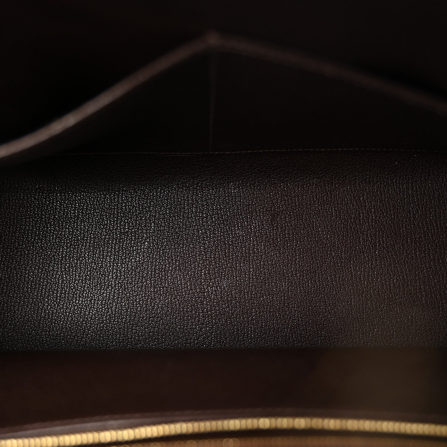 Hermes Chevre de Coromandel Kelly Sellier 35 Chocolate 5 of 12