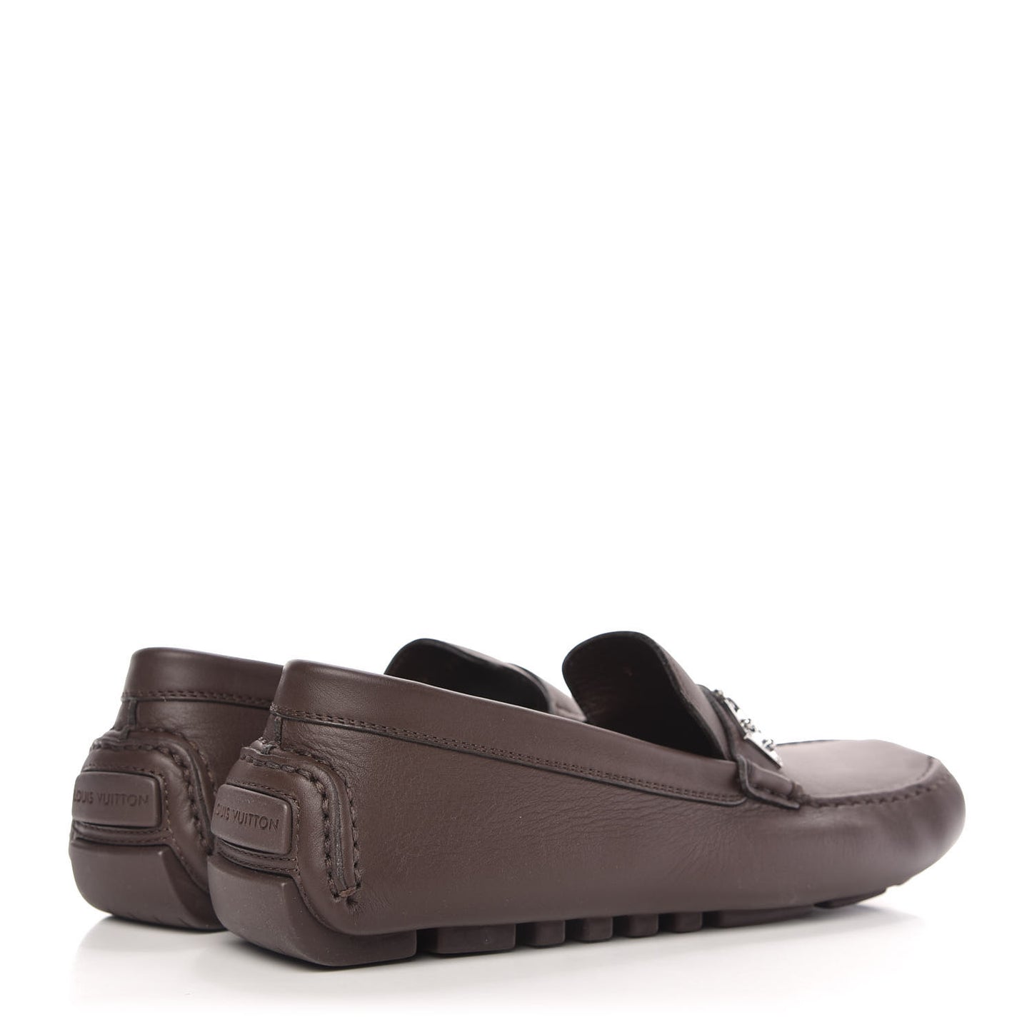 Calfskin Mens Lombok Moccasin Loafers 9 Cacao