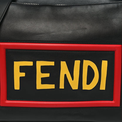 Fendi Vitello Grace Vocabulary Lui Urban Briefcase Black 8 of 11