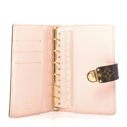Louis Vuitton Monogram Koala Small Ring Agenda Cover Rose 5 of 7