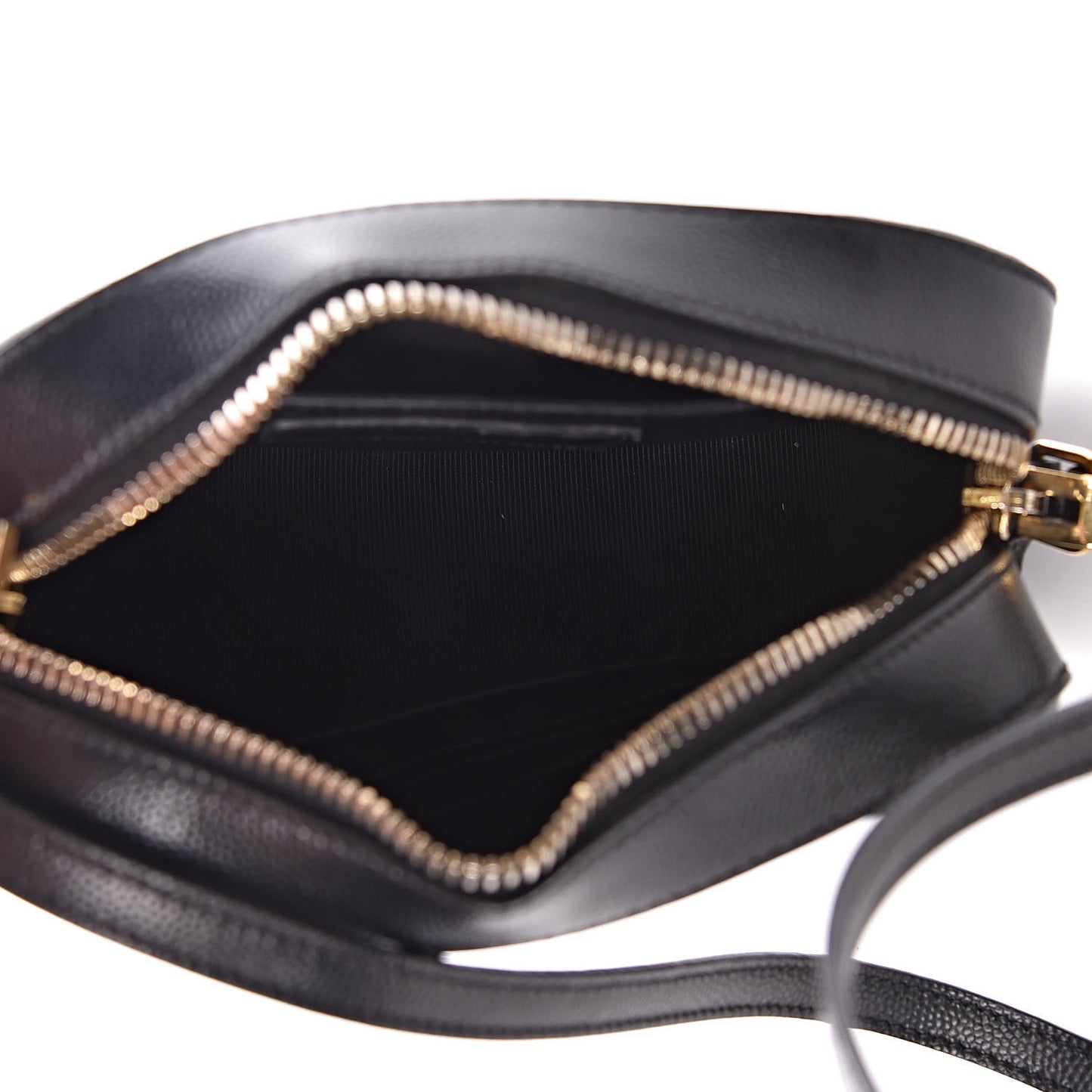 Grain De Poudre Small Classic Monogram Camera Bag Black
