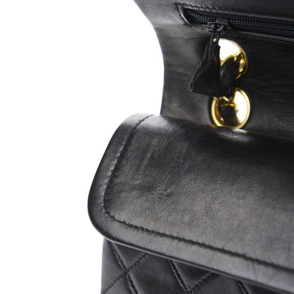 Chanel Lambskin Quilted Small Double Flap Black 10 of 16